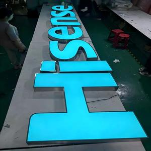 Letrero Luminoso LED Acrílico 3D con Retroiluminación, Logotipo Personalizado, Tema Alfabético, Efecto de Luz Constante - Product Image 3