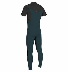 Full <strong>Wetsuit</strong> 3mm Slate Black Custom Short Sleeve Sportswear Surfing <strong>Wetsuits</strong> Chest Zip Short Sleeve Men's 2mm Customized <strong>Adults</strong> - Product Image 2