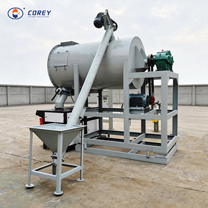 Mezcladora Industrial de Alta Resistencia para Mortero Seco en Polvo, Mezcladora de Eje Único con Transportador de Tornillo para Línea de Procesamiento y Producción a Granel - Product Image 1