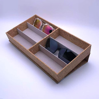 Étui à lunettes de soleil de haute qualité, plateau de rangement pour lunettes, emballage facile à transporter, taille et matériaux personnalisés
