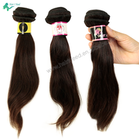 Étiquettes suspendues élégantes personnalisées avec logo pour emballage de perruques et extensions capillaires, autocollants adhésifs puissants pour paquets de cheveux