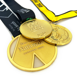 उच्च गुणवत्ता वाले कारखाने अनुकूलित धातु खेल पुरस्कार पदक व्यक्तिगत अनुकूलित फुटबॉल खेल स्वर्ण पदक - Product Image 4