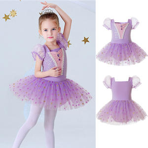 Costume da Ballo per Bambina Body da <span class=keywords><strong>Ballerina</strong></span> per Piccole Principesse con <span class=keywords><strong>Tutù</strong></span> - Product Image 5
