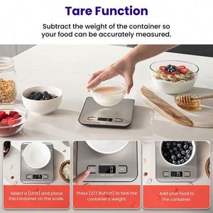 Hot Selling Food Kitchen <b>Scale</b> <b>Mini</b> <b>Scale</b> Digital Grams and Ounces for Weight Loss Baking Cooking Meal Prep 304 Stainless - Product Image 5