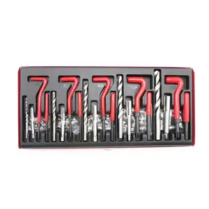 Car Thread Repair Set Hand Tools 131PCS M5 M6 M8 M10 M12 Stripped Thread Repair Kit rethread Recoil Repair Tool Set