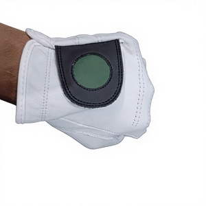 Gants de golf unisexes en cuir de cabretta, légers, ventilés, toutes saisons, antidérapants, mitaines de sport, logo personnalisé, équipement professionnel - Product Image 3