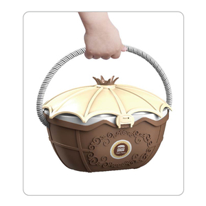 Ensemble de jeu d'imitation de restaurant de hamburgers en gros avec chariot de rangement et accessoires pour enfants - Product Image 2