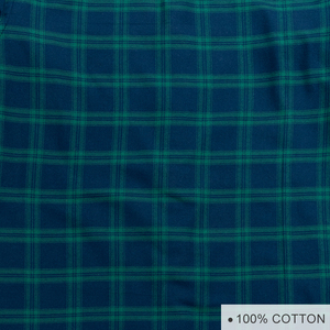 Mùa Đông Màu Xanh Lá Cây Sọc Tùy Chỉnh Flannel Nút Xuống Áo Sơ Mi Kinh Doanh Áo Sơ Mi Cho Nam Giới - Product Image 5