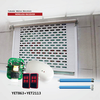 Controlador de Motor Externo para Persianas Enrollables con Código Variable de 220V, 433MHz YET863 (Control Remoto No Incluido)
