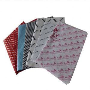 Custom Brand Recyclable Wrapping Tissue Paper with Gravure Printed Logo <b>for</b> Gift & Craft Eco-friendly Wrapping Paper <b>for</b> Clothes - Product Image 1