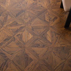 Parquet Multicapa Hexagonal de Olmo Asiático E0 E1 Silencioso y Brillante Grado AB de 12mm 15mm 18mm con Sistema T&G, Ideal para Bebés y Niños - Product Image 2