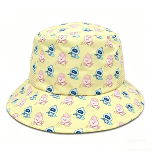 OEM Custom Bucket Hat With Logo 3D Embroidery Fisherman Cap <b>Sublimation</b> Print Reversible Custom Hats High Quality Low Moq - Product Image 6