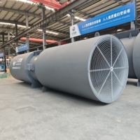Energiesparender, stabiler, hocheffizienter elektrischer Axialventilator mit Umkehrfunktion für Tunnel, Kugellager, 380V, Aluminiumlegierungsflügel für