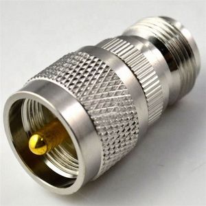 Adaptador de Conector Coaxial RF, Tipo N Hembra a UHF PL259 Macho - Product Image 3