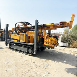 空気圧式履帯式水井戸掘削装置、最大350メートルの深さの井戸を効率的に掘削するための採掘掘削装置。 - Product Image 3