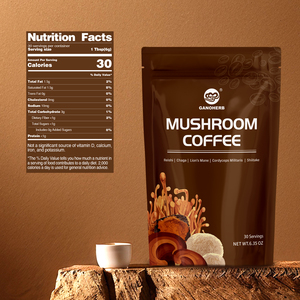 Café <span class=keywords><strong>con</strong></span> Extracto de Hongos Orgánicos Ganoherb, Café de Hongos OEM 7 en 1, Marca Privada - Product Image 2