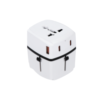 Adaptateur Secteur Universel Personnalisable 35W à Charge Rapide GaN PD QC3.0 avec 2 Ports USB-C et 2 Ports USB-A pour Ordinateur Portable et Appareil Photo