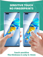 METBO AF RF Hydrogel Tpu UV durci protecteur d'écran anti-rayures incurvé pour écran incurvé Film de protection pour téléphone portable