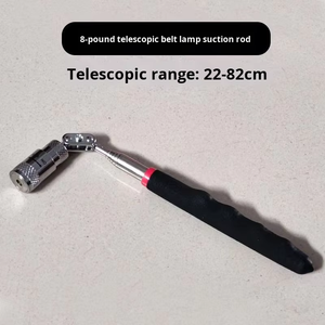 Outil de ramassage magnétique télescopique à LED Lampe de poche flexible et puissante pour vis, écrous et objets métalliques - Product Image 2