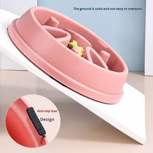 Tigela Plástica para Cães com Alimentação Lenta, Antiasfixia, Base Antiderrapante, Uso para Alimentação de Animais de Estimação - Product Image 3