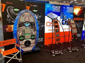 Haute qualité LUZ Double face Portable support en aluminium SEG tissu impression LED boîte à lumière toile de fond d'exposition avec taille personnalisée - Product Image 2