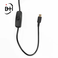 Cargador USB Tipo-C con Interruptor de Encendido/Apagado para Raspberry Pi 4 Modelo B, 5V 3A, Adaptador de Cargador para UE, EE. UU., AU, Reino Unido