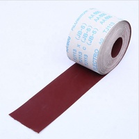 Rouleau de toile abrasive en oxyde d'aluminium TGS à déchirure manuelle pour le travail du bois, le meuble, le métal, le polissage au tour et les outils de ponçage