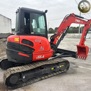 Excavadora Kubota U55 Usada, Fácil <span class=keywords><strong>de</strong></span> Usar <span class=keywords><strong>para</strong></span> Principiantes, Herramienta <span class=keywords><strong>de</strong></span> 5.5T con Mini Excavadora Usada en Venta <span class=keywords><strong>para</strong></span> Jardinería Doméstica y Pequeñas Construcciones - Product Image 1
