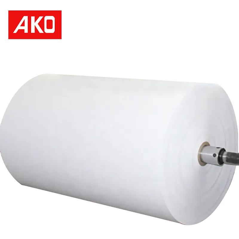 Aceitar pintura à prova d'água fita Bopp em branco branco rolo enorme rolo de papel de etiqueta