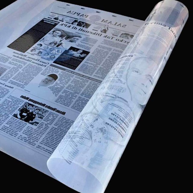 A3 A4 Waterproof clear Milky Transparency Inkjet PET Film for Inkjet Printers