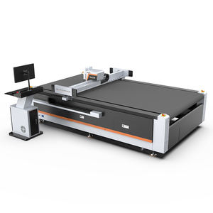 آلة قطع AOL-1625 CNC لأغطية مقاعد السيارات، قماش السيارات، حلقات الأسلاك، سجاد السيارات، حصيرة الأرضية الاهتزازية، غطاء عجلة القيادة - Product Image 1