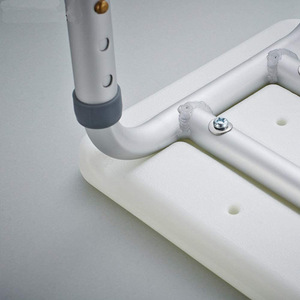 Common Aluminum Alloy Bath <b>Stool</b> 41x22.5x26.5 Cm <b>Height</b> <b>Adjustable</b> For Elderly And Pregnant Women Bathroom Safety Equipment - Product Image 1