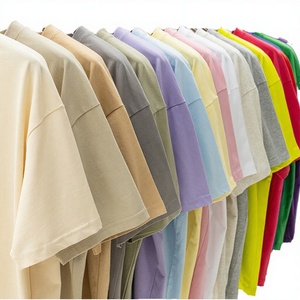 Camisetas Extra Grandes para Hombre, 100% Algodón, 180g, Sólidas, Fabricante, Venta al Por Mayor, Impresión Puff Personalizada, Manga Corta - Product Image 2