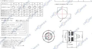 Vendita diretta in fabbrica connettore M9 connettore circolare presa maschio presa femmina 2 ~ 8 Pin