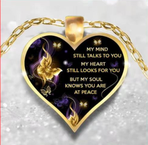 Nuova Collana con Cuore in Metallo e Messaggio Personalizzato, Regalo per Fidanzata, Mamma, Papà, Figlia, Sorella - Product Image 6