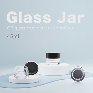 Frascos de vidrio multiusos resistentes a CR para cera, caramelo, extracto botánico, gelatina, azúcar, aperitivos, Chocolate, goma de mascar, contenido pegajoso - Product Image 3