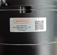 Nouvelle version silencieuse pour M560 48V Moteur sans balais à deux tours 500W-150N.m Max 1220W MM G5300.500/750.C Moteur nu