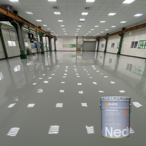Peinture époxy pour sols, résistante à l'usure, antidérapante, imperméable, facile à nettoyer, pour <span class=keywords><strong>parking</strong></span>, entrepôt, atelier, béton - Product Image 4