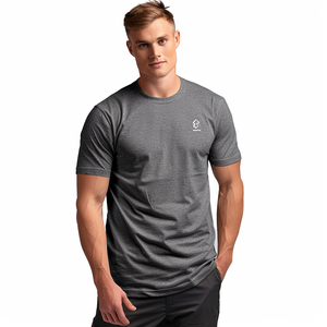Factory Directly Promotional 60% Cotton 40% Polyester Custom Screen Printing Logo Short Sleeve Summer T-shirt for Unisex