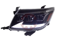 Feux de voiture pour Toyota HILUX VIGO phare LED 2011-2014 HILUX lampe Drl projecteur lentille accessoires automobiles