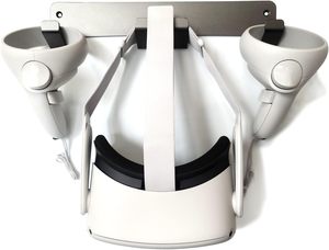 Treo treo tường kệ VR Wall Mount lưu trữ chủ VR Tai nghe đứng cho Oculus Quest 2/rift-s/Vive Pro - Product Image 4