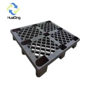 HUADING 1200*800 Plastic Light Duty Industrial HDPE Recycled Euro Pallet