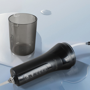 Irrigador Bucal Eléctrico Portátil Oralgos Premium Personalizado Recargable <span class=keywords><strong>con</strong></span> Tanque <span class=keywords><strong>de</strong></span> <span class=keywords><strong>Agua</strong></span> Desmontable <span class=keywords><strong>de</strong></span> 260 ml, 4 Modos Inteligentes para el Hogar y Viajes - Product Image 5