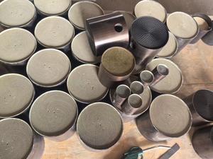 Aangepaste Euro <span class=keywords><strong>3</strong></span>/4/5/6 Driewegkatalysator Voor Benzinevoertuigen 100Cpsi 200Cpsi 300Cpsi Metaalsubstraat Katalysatoren - Product Image 2