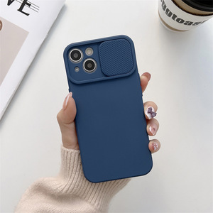 Funda protectora deslizante de cobertura total para iPhone 16 Pro Max, 15 Plus, funda deslizante de TPU líquido 2.0 a prueba de golpes - Product Image 6