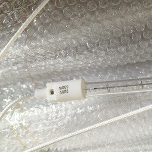 Tubo de cuarzo transparente de cerámica de último diseño, 500W, luz halógena cercana, lámpara de calor infrarroja para comida de peluquería - Product Image 3