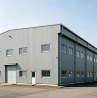 Almacén Industrial Prefabricado de Acero con Estructura de Ingeniería Moderna y Soldadura Prefabricada