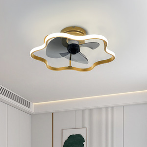 โคมไฟเพดาน LED คริสตัลหรูหราทันสมัยสำหรับห้องนอนและห้องรับประทานอาหารไฟพัดลมตกแต่งบ้านใหม่สำหรับโรงแรม - Product Image 5