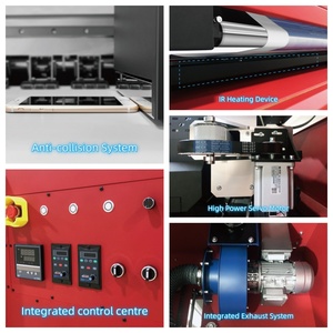 I3200 <span class=keywords><strong>Cmyk</strong></span> 2400 DPI kỹ thuật số thăng hoa dệt vải máy in cờ tốc độ cao 1.8m 3.2m 2 4 đầu hỗ trợ suốt đời tự động - Product Image 3