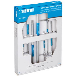 Fervi Speedy chiavi Torx A T ชุดเครื่องมือสำหรับการทำงานที่รวดเร็วและมีประสิทธิภาพ - Product Image 1